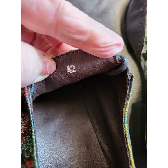 Handmade  Leather Oxfords, womens size 42 EUR or 11US - Picture 7 of 7